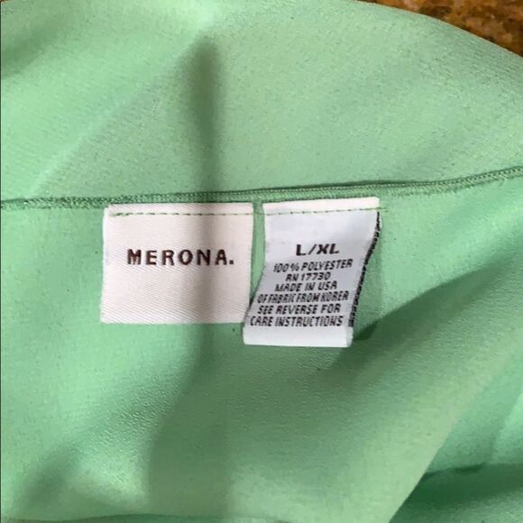 Lime Green Long Sarong - Picture 4 of 4